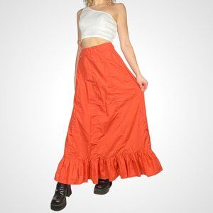 Vintage Hand-Made Boho Maxi Skirt